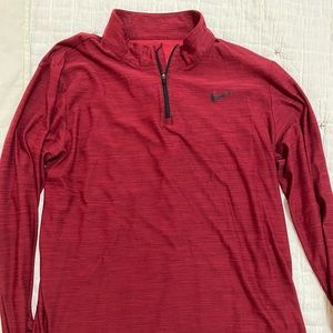 Nike dri-fit quarter zip pullover